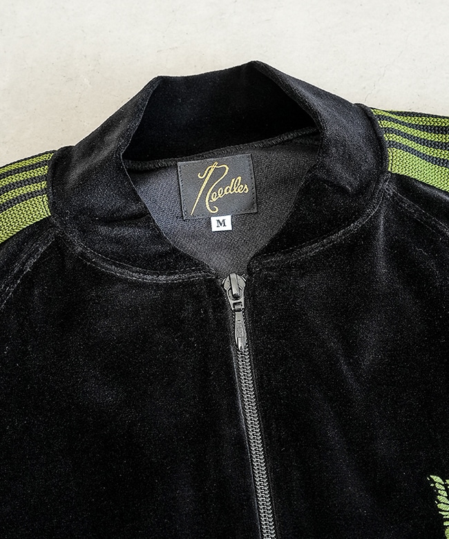 RW323]NEEDLES(ニードルズ) Rib Collar Track Jacket - C/PE
