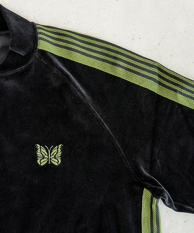 RW323]NEEDLES(ニードルズ) Rib Collar Track Jacket - C/PE