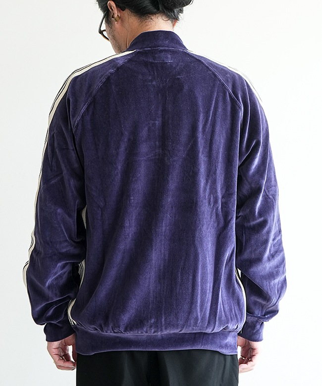 RW323]NEEDLES(ニードルズ) Rib Collar Track Jacket - C/PE