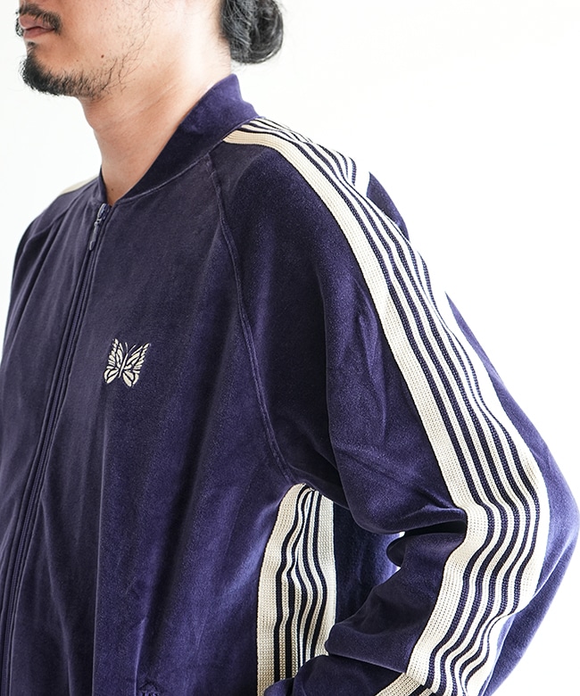 RW323]NEEDLES(ニードルズ) Rib Collar Track Jacket - C/PE