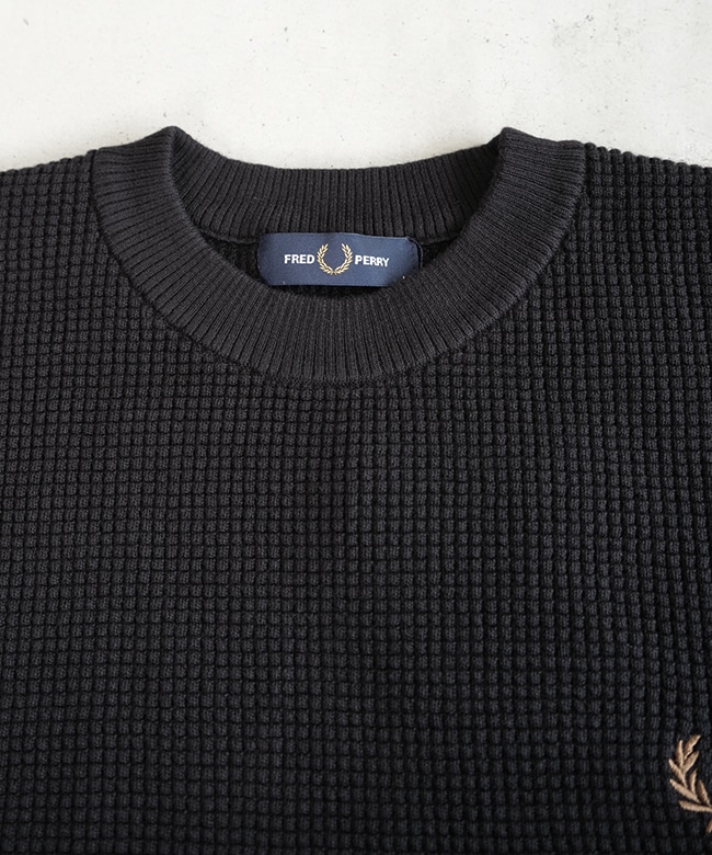 SALE 20%OFF】[K6507]FRED PERRY(フレッドペリー)ワッフルスティッチ