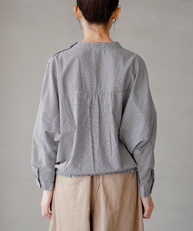 SALE 20%OFF】[8255T-020]grin(グリン) ブロードドルマン長袖シャツ