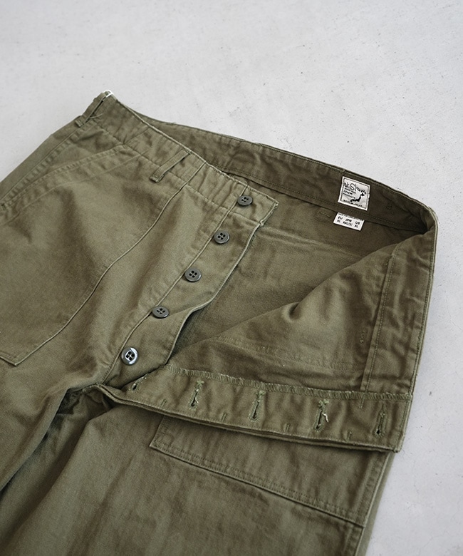 03-v5002-76]orSlow(オアスロウ) HERRINGBONE VINTAGE FIT FATIGUE
