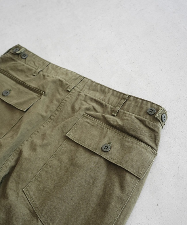 orSlow(オアスロウ) HERRINGBONE VINTAGE FIT FATIGUE PANTS