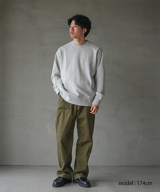 03-v5002-76]orSlow(オアスロウ) HERRINGBONE VINTAGE FIT FATIGUE