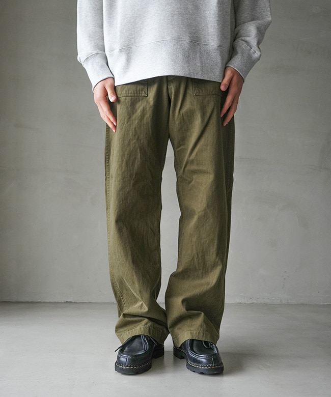 03-v5002-76]orSlow(オアスロウ) HERRINGBONE VINTAGE FIT FATIGUE