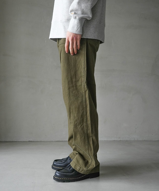 03-v5002-76]orSlow(オアスロウ) HERRINGBONE VINTAGE FIT FATIGUE