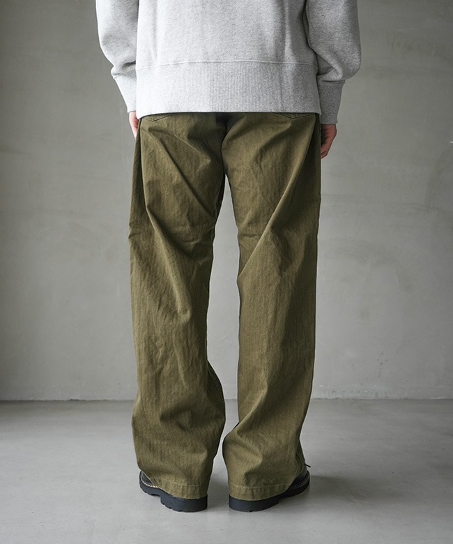 03-v5002-76]orSlow(オアスロウ) HERRINGBONE VINTAGE FIT FATIGUE
