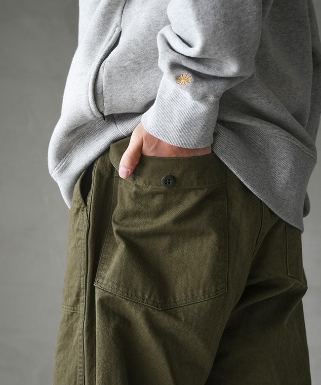 orSlow(オアスロウ) HERRINGBONE VINTAGE FIT FATIGUE PANTS