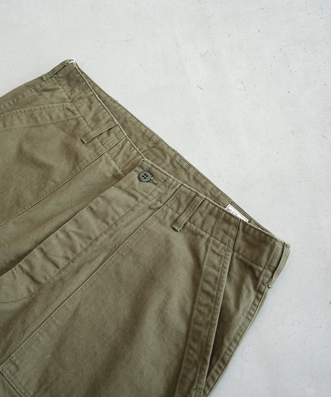 orSlow(オアスロウ) HERRINGBONE VINTAGE FIT FATIGUE PANTS