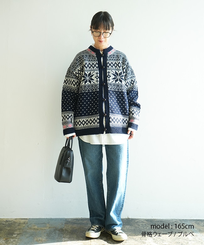 25AMSNI05]THE SHINZONE(ザ シンゾーン) NORWAY KNIT CARDIGAN