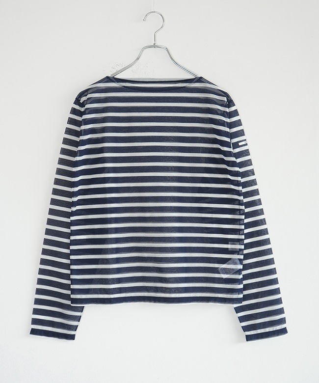 ORCIVAL(オーシバル/オーチバル) SEETHROUGH BOAT NECK L/S P.O