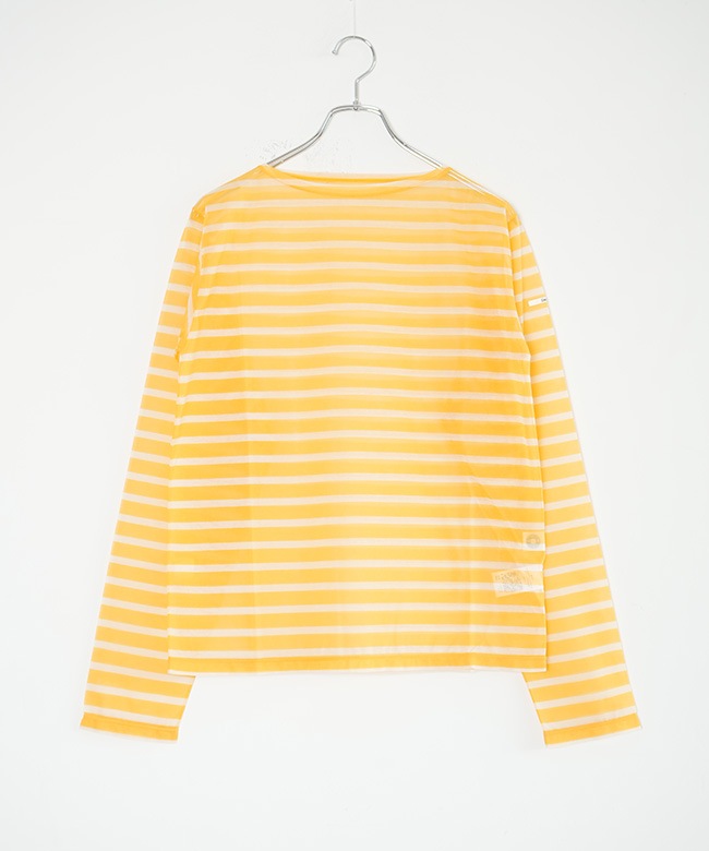 ORCIVAL(オーシバル/オーチバル) SEETHROUGH BOAT NECK L/S P.O