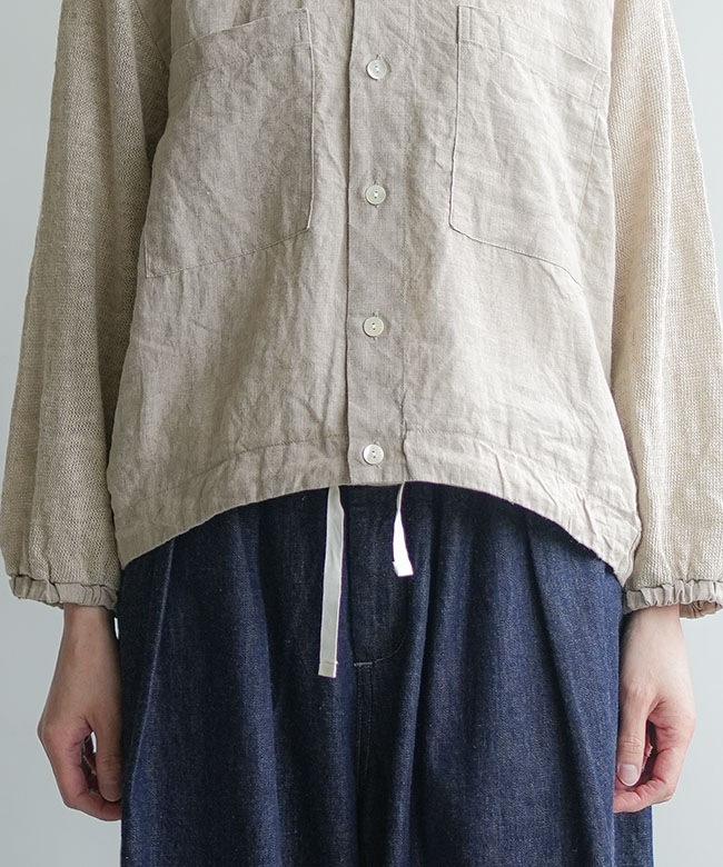 SALE 20%OFF】prit(プリット)別注カラー リネン天竺×60/1 フレンチ