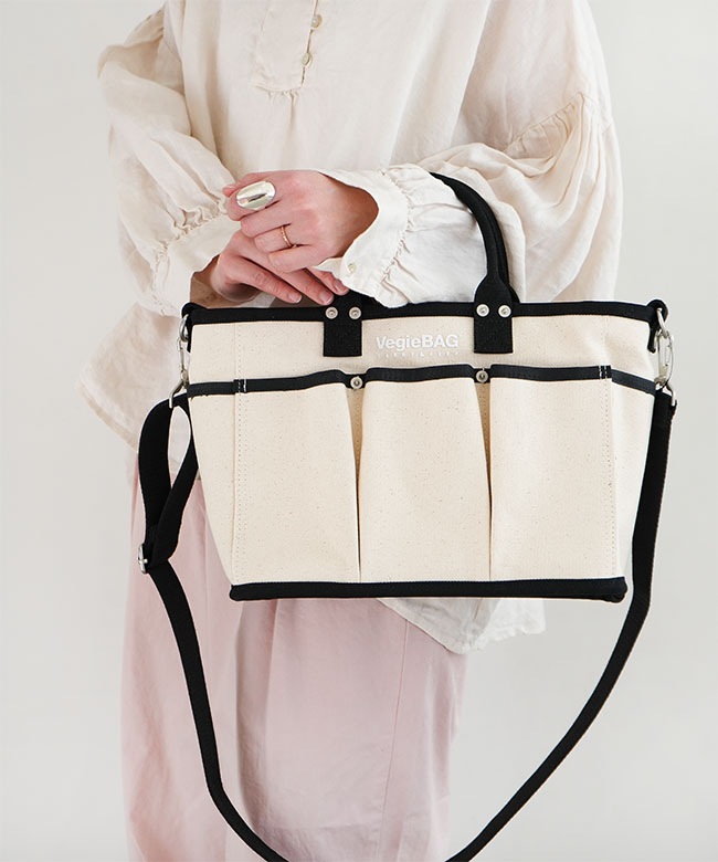 VegieBAG(べジバッグ)Vegiebag FLAP Bi Color キャンバストート 限定