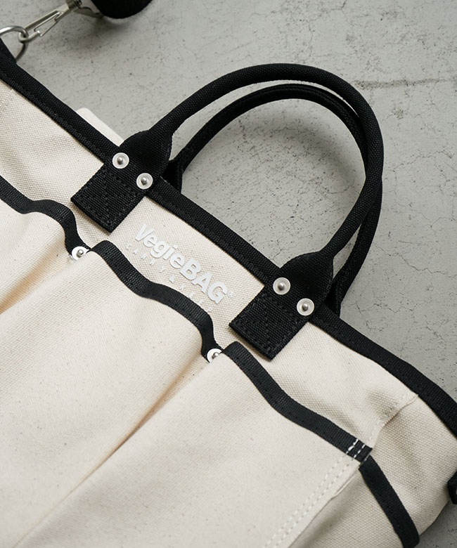 VegieBAG(べジバッグ)Vegiebag FLAP Bi Color キャンバストート 限定