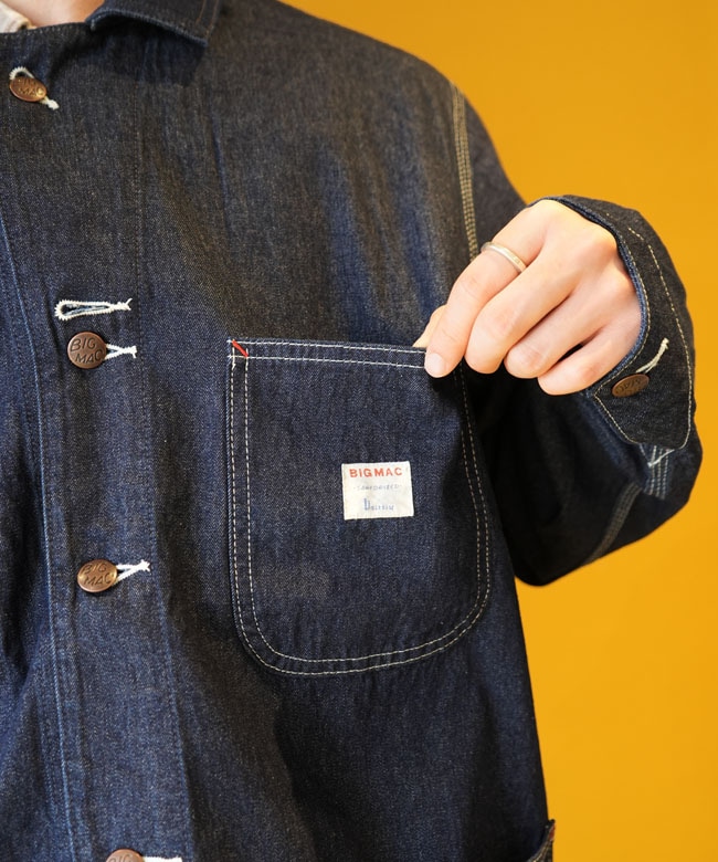 BIG MAC(ビッグマック) DENIM COVERALL デニムカバーオール メンズ
