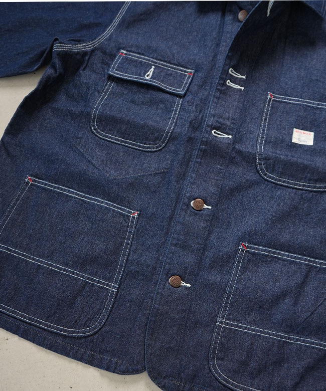 BIG MAC(ビッグマック) DENIM COVERALL デニムカバーオール メンズ