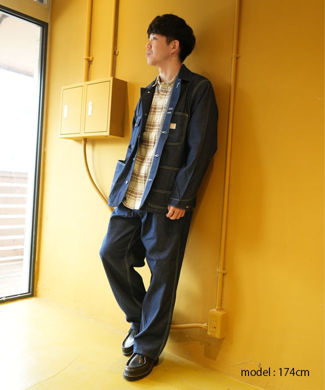 BIG MAC(ビッグマック) DENIM COVERALL デニムカバーオール メンズ
