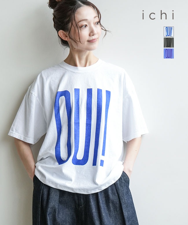 ICHI ピグメント 裏毛 ワンピース ICHI セール30％ イチ 大人かわいい