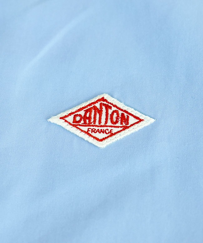 ◇DANTON(ダントン) コットンポプリンハーフスリーブシャツ 半袖 五分