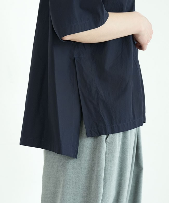 ◇[DT-B0223CPL]DANTON(ダントン) コットンポプリンハーフ