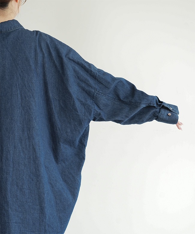 SALE 20%OFF】[3-230101]mizuiro ind(ミズイロインド) デニムワイド