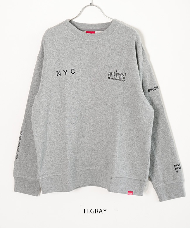 Manhattan Portage ×CLUBHAUS スウェット M Manhattan Portage BLACK LABEL×CLUBHAUS SweatShirts | Manhattan
