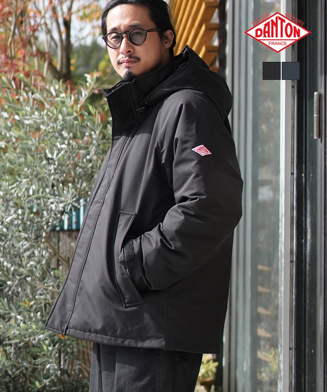 ◇[DT-A0030TPR]DANTON(ダントン) ARMY HOODED JACKET アーミー