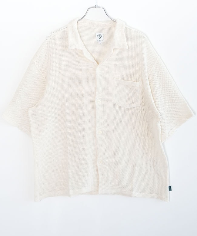 South2West8(サウスツーウエストエイト) S/S Open Collar Shirt