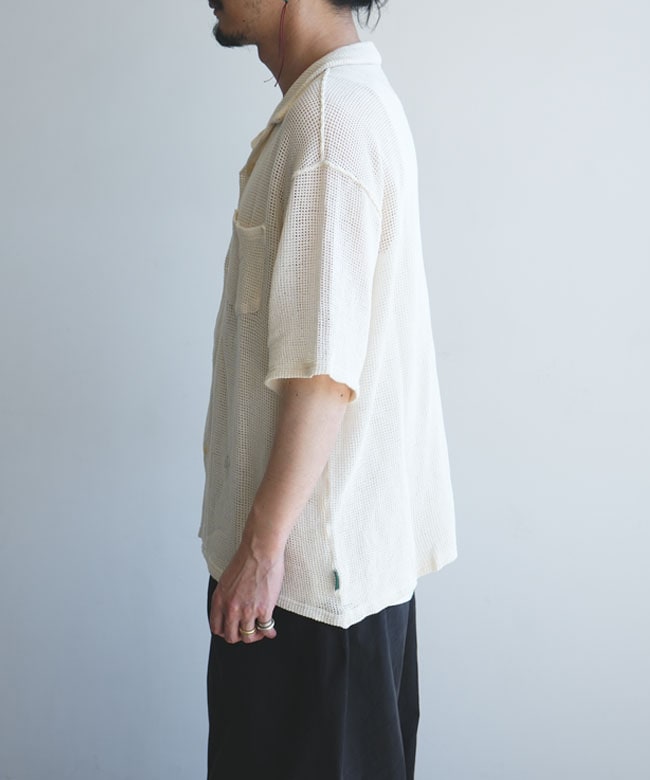 South2West8(サウスツーウエストエイト) S/S Open Collar Shirt