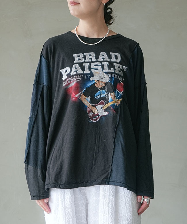 sunny side up(サニーサイドアップ)PATCHWORK L/S T パッチワーク長袖T パッチワーク長袖カットソー