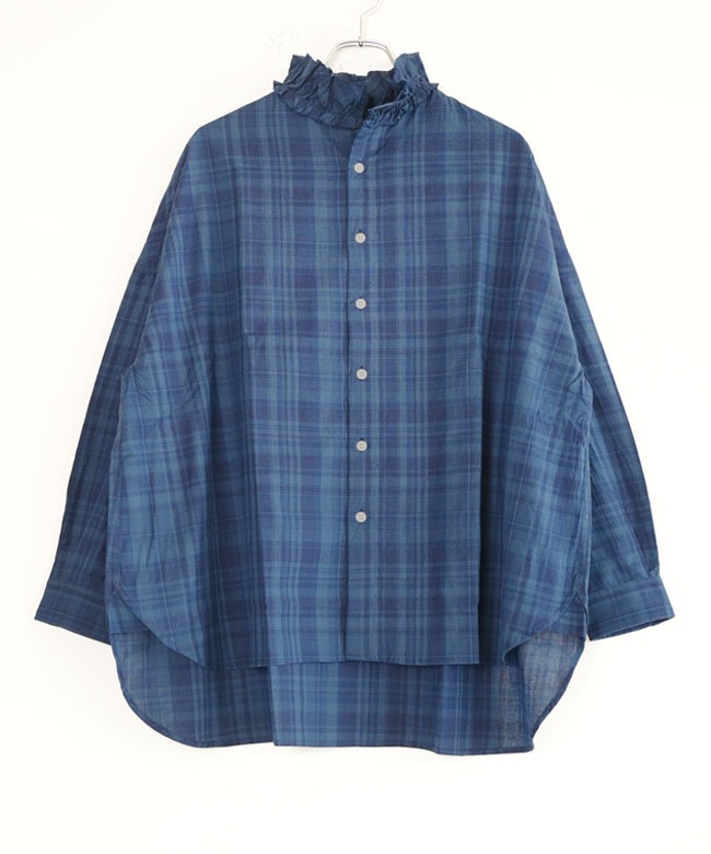 Yarmo(ヤーモ) Ruffle Shirts ラッフルシャツ レディース セットアップ