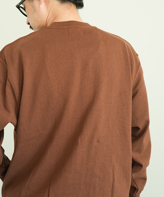 Yonetomi NEW BASIC(ヨネトミニューベーシック) WAVE COTTON KNIT