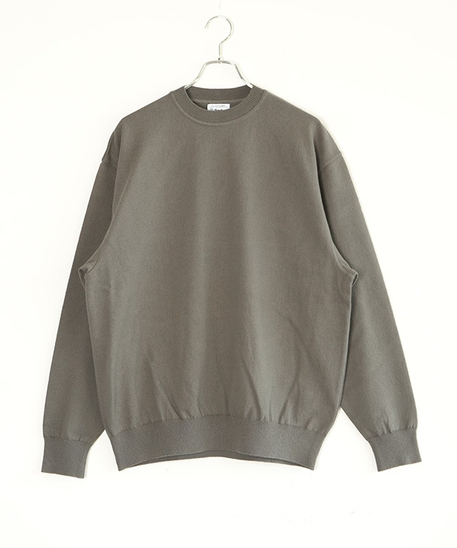 Yonetomi NEW BASIC(ヨネトミニューベーシック) WAVE COTTON KNIT
