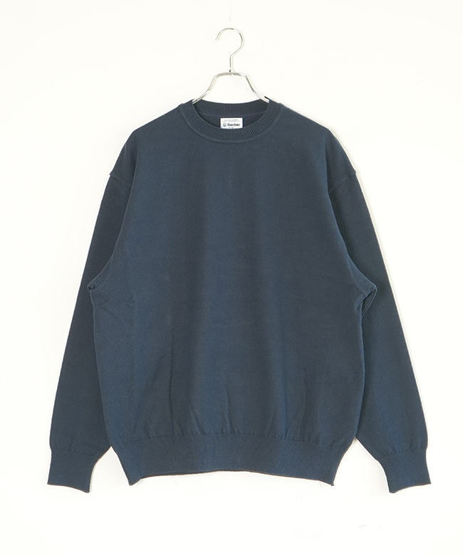 Yonetomi NEW BASIC(ヨネトミニューベーシック) WAVE COTTON KNIT