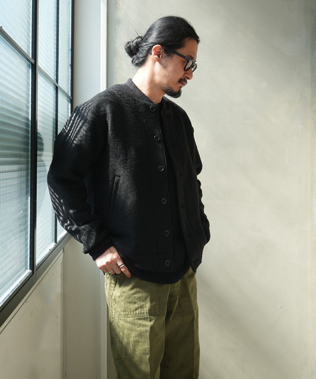 Jackman(ジャックマン) Wool Ground Jumper ウールグラウンド