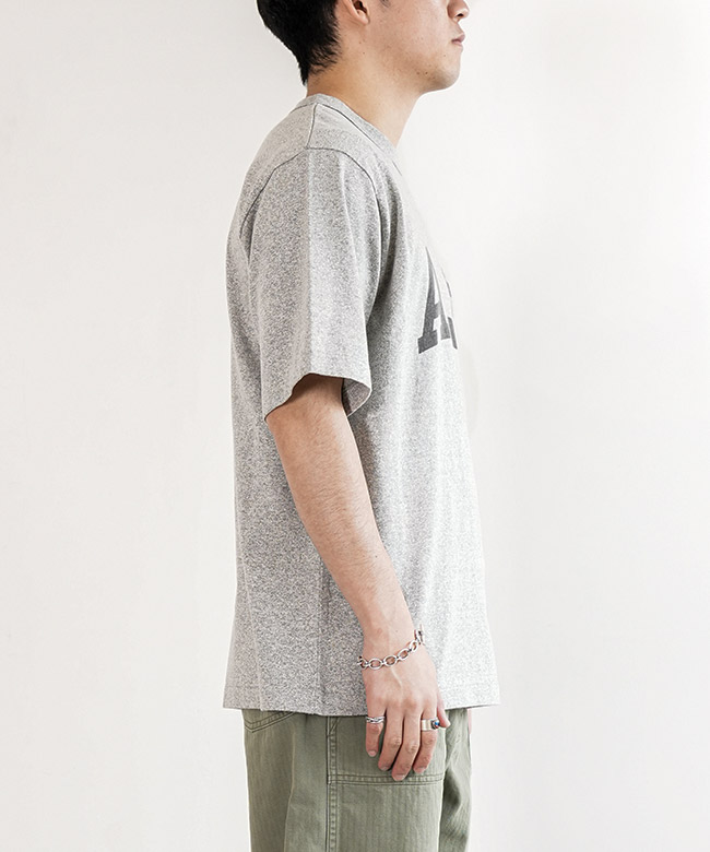 Blurhms ROOTSTOCK(ブラームスルートストック) Tシャツ杢グレー bROOTS25S35A]blurhms ROOTSTOCK(ブラームスルートストック) ALE