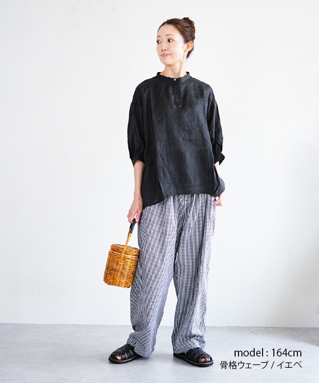 SETTENリネン 黒 ブラウスゆったり 楽天市場】[ ブラウス 長袖 レディース 7分袖 ] 60番手 フレンチ