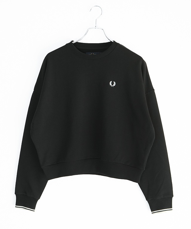 FRED PERRY Tipped Sweatshirtネイビー UK 10 FRED PERRY（フレッドペリー） トレーナー スウェット 「SHIPS別注