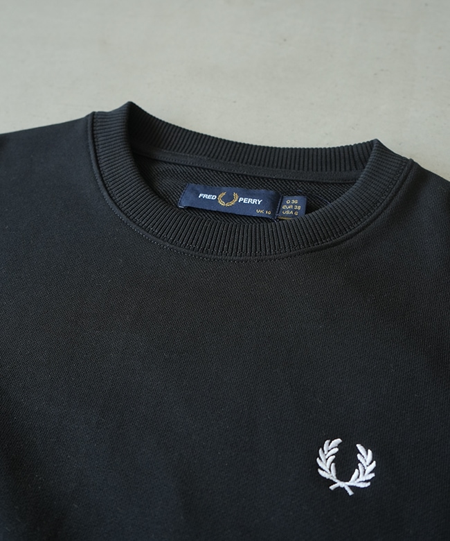 G1148]FRED PERRY(フレッドペリー)Tipped Sweatshirt ティップド