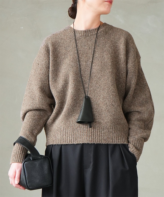 SALE 50%OFF】[4-122151]MIDIUMISOLID(ミディウミソリッド) wool curve