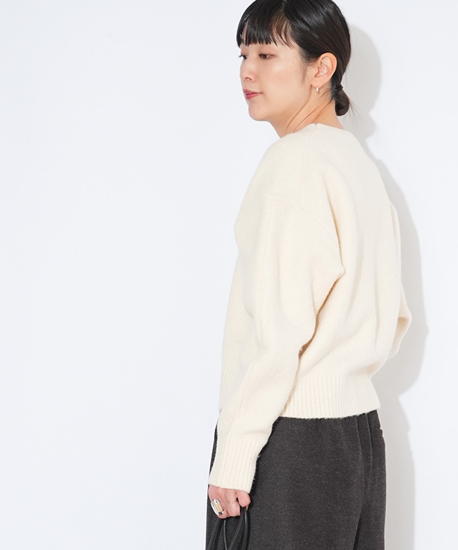 5.miyupi様　オーダー セットアイテム】ラメパフスリーブニットフレアスカートSET UP