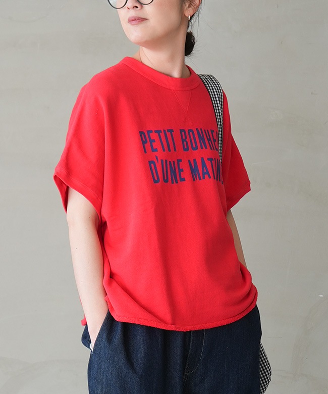 NATURAL LAUNDRY(ナチュラルランドリー) CL裏毛 プチボヌールpt T
