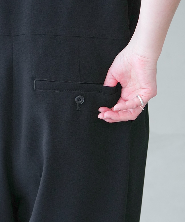 THE SHINZONE(ザ シンゾーン)DOUBLE CLOTH JUMPSUITダブルクロス