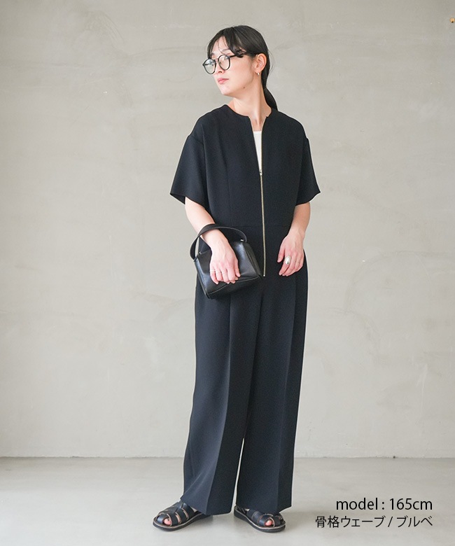 専用です。ミスジェイ　オールインワン　ワンピース　ワイドパンツ THE SHINZONE(ザ シンゾーン)DOUBLE CLOTH JUMPSUITダブルクロス