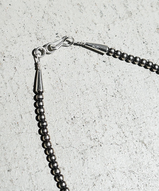 ERICKA NICOLAS BEGAY ビーズネックレス ERICKA NICOLAS BEGAY(エリッカニコラスビゲイ) 4mm/45cm/NECKLACE