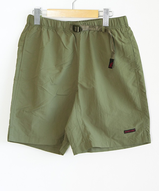 グラミチ　ナイロンパッカブルGショーツ　オリーブ　Mサイズ GRAMICCI(グラミチ) NYLON PACKABLE G-SHORT ナイロンパッカブルG