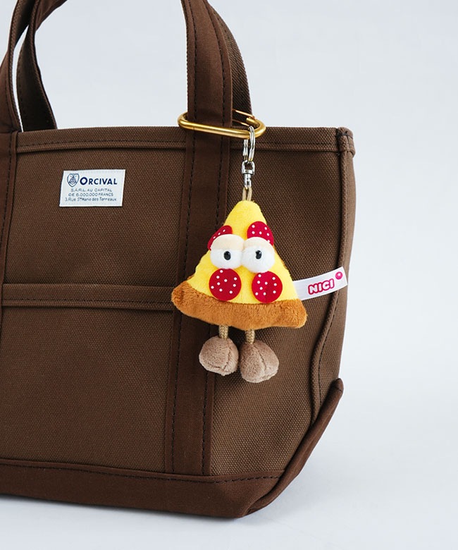 NICI(ニキ) BB ヤミーブラザーズ ピザ 10cm キーホルダー