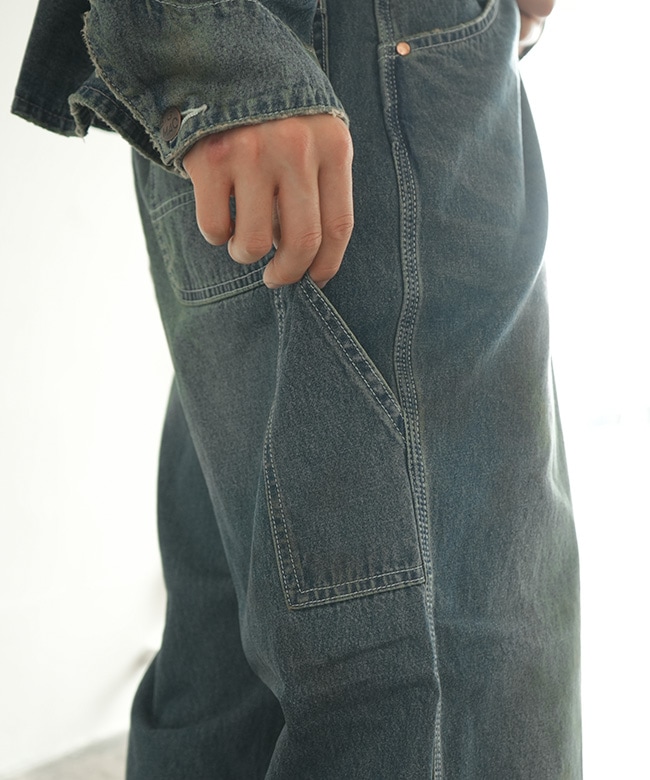 BIG MAC(ビッグマック) DENIM PAINTER PANTS デニムペインターパンツ